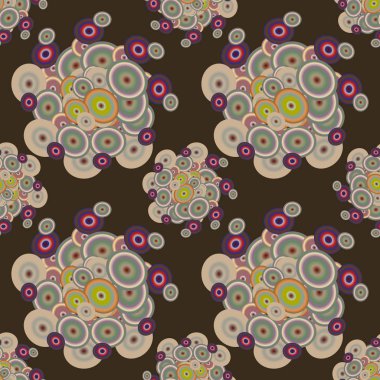 soyut geometrik renkli Dikişsiz desen arka plan için vektör çizim