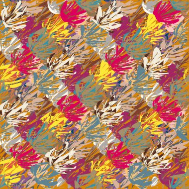 soyut dikişsiz desen, vektör illüstrasyonu