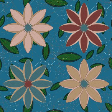 vektör çizim arka planı için seamless modeli   