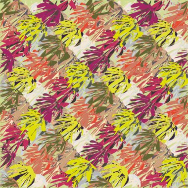 soyut dikişsiz desen, vektör illüstrasyonu