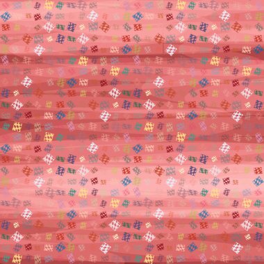 soyut geometrik renkli Dikişsiz desen arka plan için vektör çizim