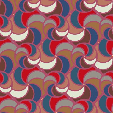 soyut geometrik renk desenli vektör çizimi