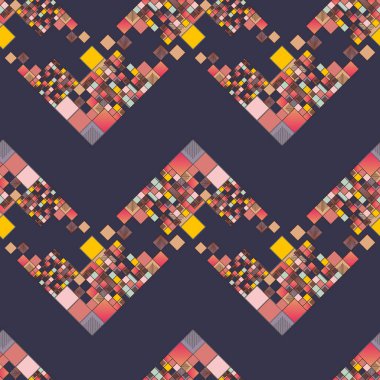 küpleri ve kareler arka plan tasarlamak vektör çizim