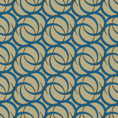 Daireler için arka plan ile Seamless modeli. vektör çizim