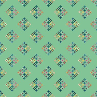  soyut çiçek geometrik Dikişsiz desen arka planı için