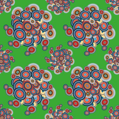 soyut geometrik renkli Dikişsiz desen arka plan için vektör çizim