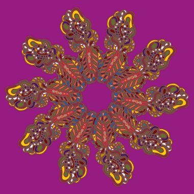 Stil zentangle yeni simetrik mandala doodle ile sanat esin kaynağı oldu. Duvar kağıdı, desen dolgularını, web sayfaları, yüzey dokuları için dekoratif nesne-ebilmek var olmak kullanılmış.