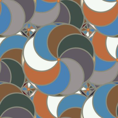 soyut geometrik renk desenli vektör çizimi