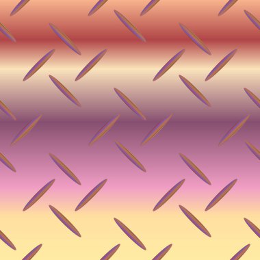 parlayan oluklu demir doku, paslanmaz çelik desen, vektör çizim, kopyalama alanı