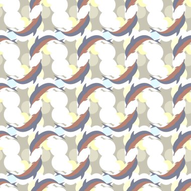 soyut geometrik renkli Dikişsiz desen arka plan için vektör çizim