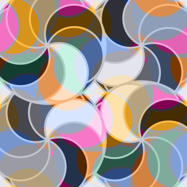 soyut geometrik renk desenli vektör çizimi