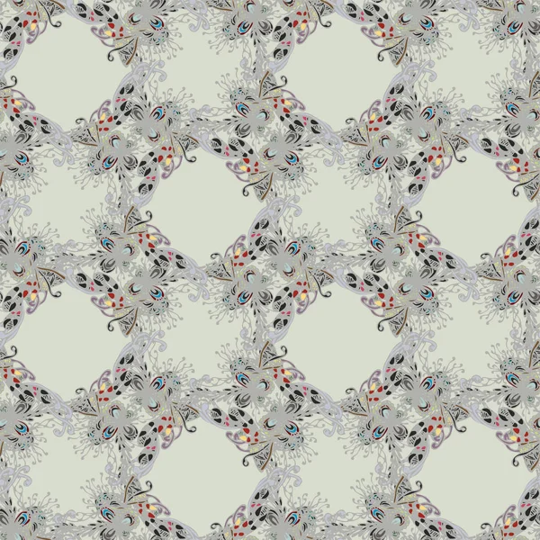 Modèle Géométrique Abstrait Sans Couture Pour Travail Conception — Image vectorielle