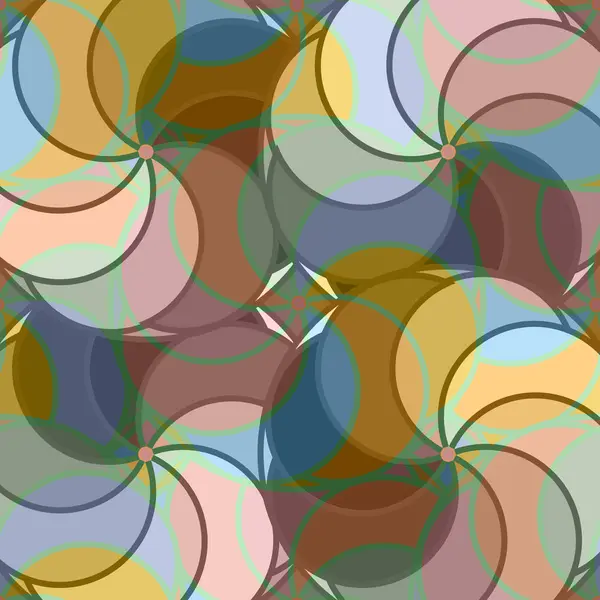 Abstracto Geométrico Colorido Patrón Vector Ilustración — Vector de stock