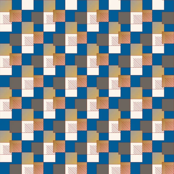 Красочные Пиксели Векторная Иллюстрация Кубов Квадратов Фона — стоковый вектор