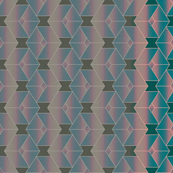 Fond Abstrait Style Memphis Modèle Sans Couture Géométrique — Image vectorielle