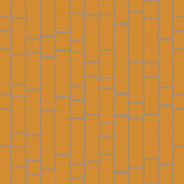 Textura Perfecta Patrón Pared Ladrillo Para Fondo — Vector de stock