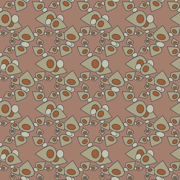 抽象的なジオ ドロップの形をしたピンの背景パターン — ストックベクタ
