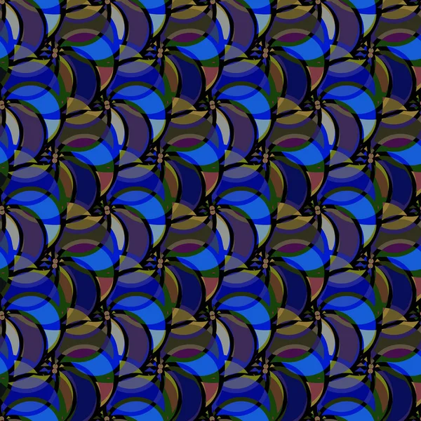 soyut geometrik renk desenli vektör çizimi