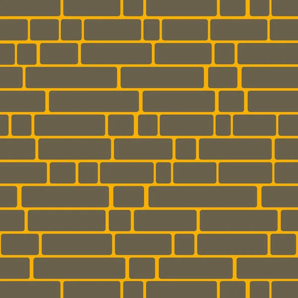 Seamless Texture Brick Wall Pattern Background — Stock Vector