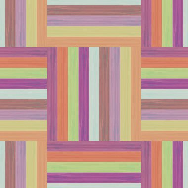 Dekoratif renkli kesintisiz vektör Resepsiyon ahşap desen