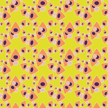 Soyut geo damla şeklindeki PIN arka plan deseni. 