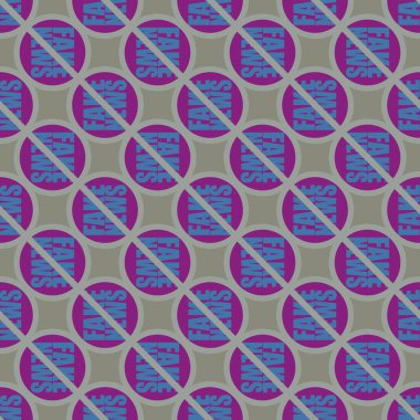 Logo sahte haberlerle kavramsal seamless modeli. İnsanlığın küresel sorunlar. Vektör çizim