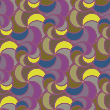 soyut geometrik renk desenli vektör çizimi