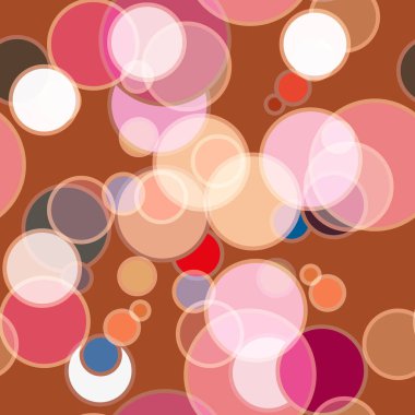 Daireler ile sorunsuz arka plan