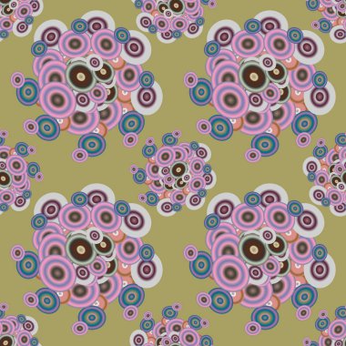 soyut geometrik renkli Dikişsiz desen arka plan için vektör çizim