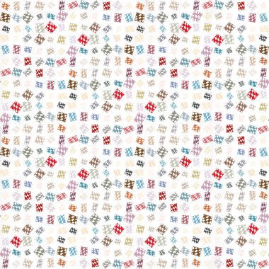 soyut geometrik renkli Dikişsiz desen arka plan için vektör çizim