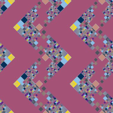 geometrik küpleri ve kareler arka plan tasarlamak vektör çizim