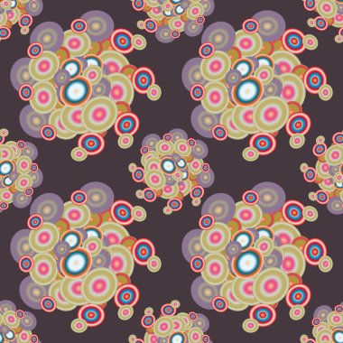 soyut geometrik renkli Dikişsiz desen arka plan için vektör çizim