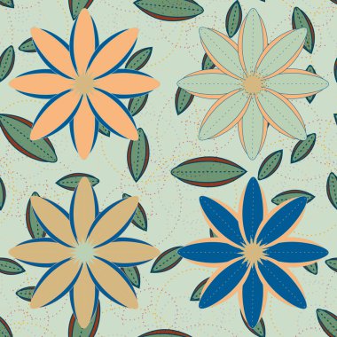 vektör çizim arka planı için seamless modeli   