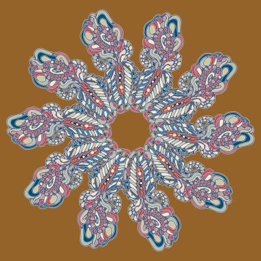 Stil zentangle yeni simetrik mandala doodle ile sanat esin kaynağı oldu. Duvar kağıdı, desen dolgularını, web sayfaları, yüzey dokuları için dekoratif nesne-ebilmek var olmak kullanılmış.