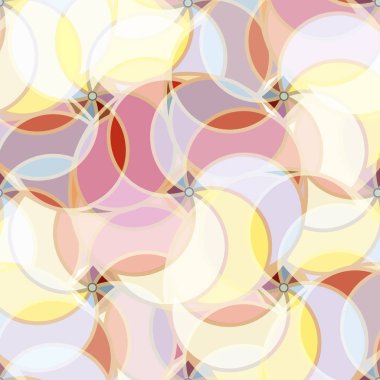 soyut geometrik renk desenli vektör çizimi