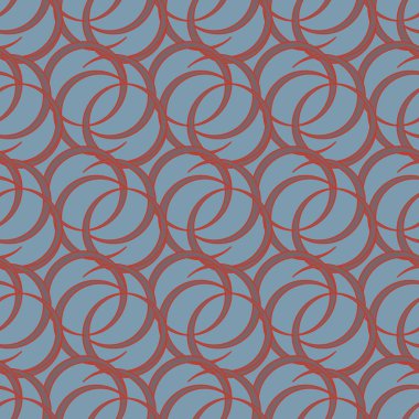 Daireler için arka plan ile Seamless modeli. vektör çizim