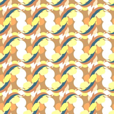 soyut geometrik renkli Dikişsiz desen arka plan için vektör çizim