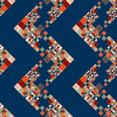 geometrik küpleri ve kareler arka plan tasarlamak vektör çizim