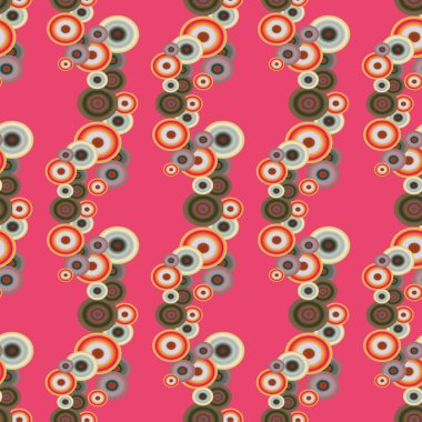 soyut geometrik renkli Dikişsiz desen arka plan için vektör çizim