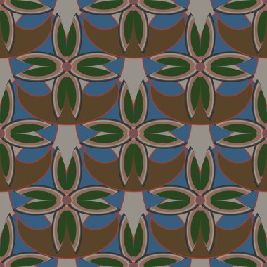 Sorunsuz çiçek desenli arka plan.