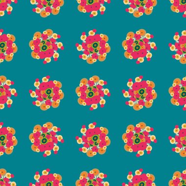 soyut geometrik renkli Dikişsiz desen arka plan için vektör çizim