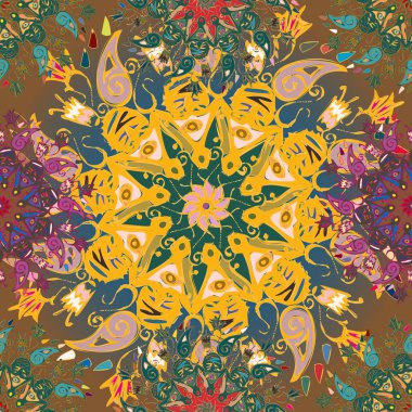 Arkaplan için soyut geometrik renkli desen. vektör illüstrasyonu 