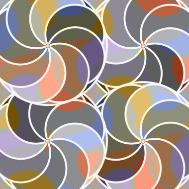 soyut geometrik renk desenli vektör çizimi