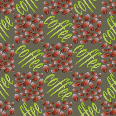 Kahve çekirdekleri arkaplansız.