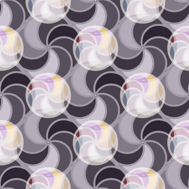 soyut geometrik renk desenli vektör çizimi