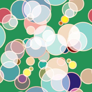 Daireler ile sorunsuz arka plan