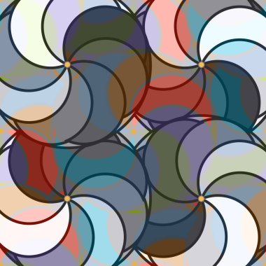 soyut geometrik renk desenli vektör çizimi