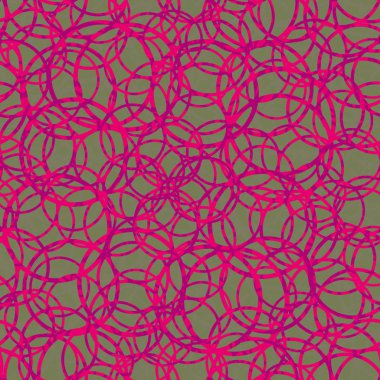 Daireler için arka plan ile Seamless modeli. vektör çizim