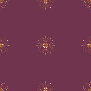 Vintage seamless modeli, vektör çizim 