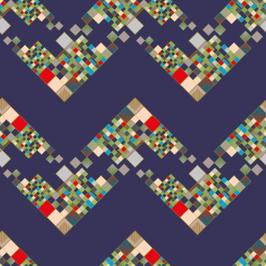 geometrik küpleri ve kareler arka plan tasarlamak vektör çizim